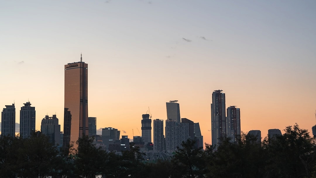 Городской пейзаж Алматы